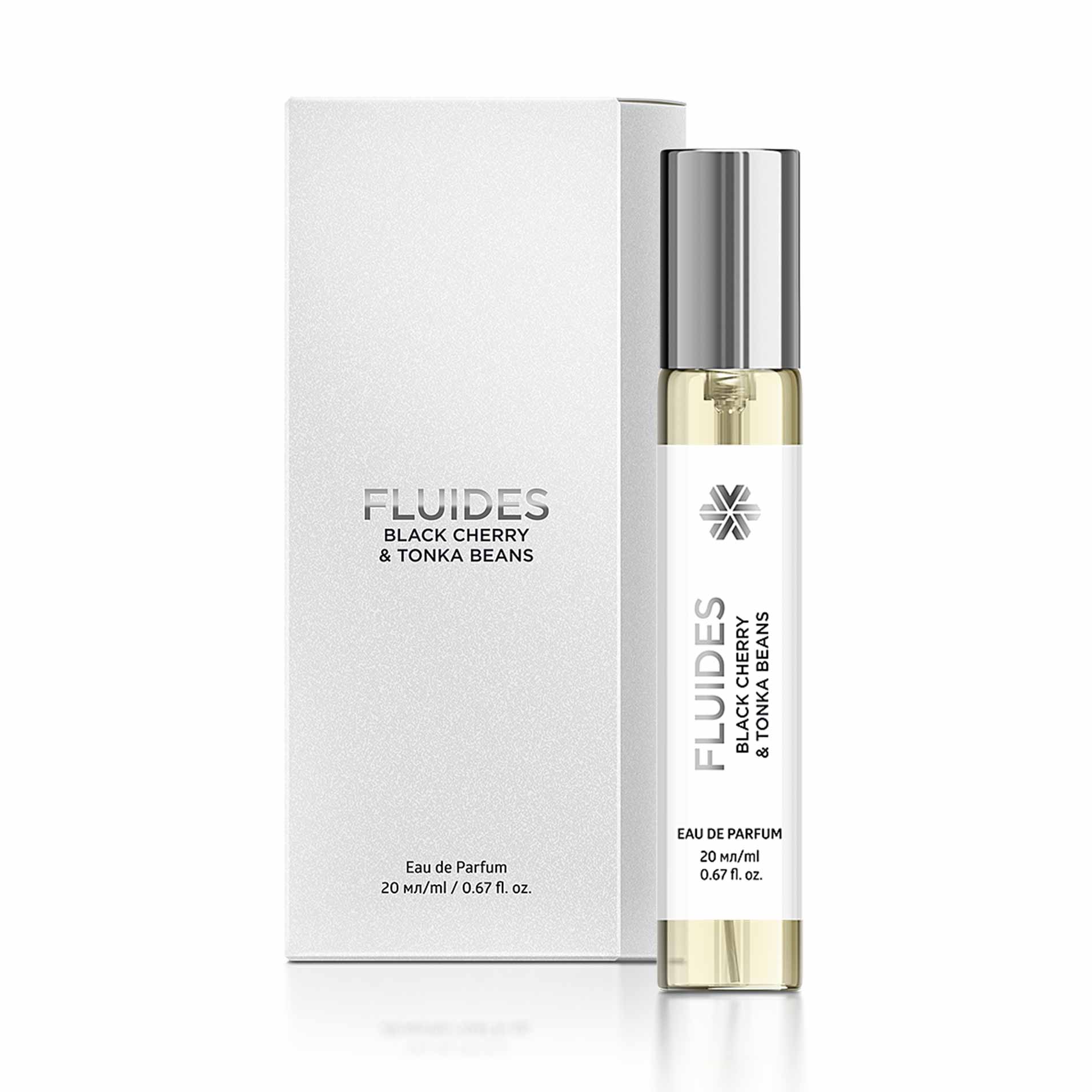 FLUIDES Black Cherry & Tonka Beans, оби атр, 20 мл