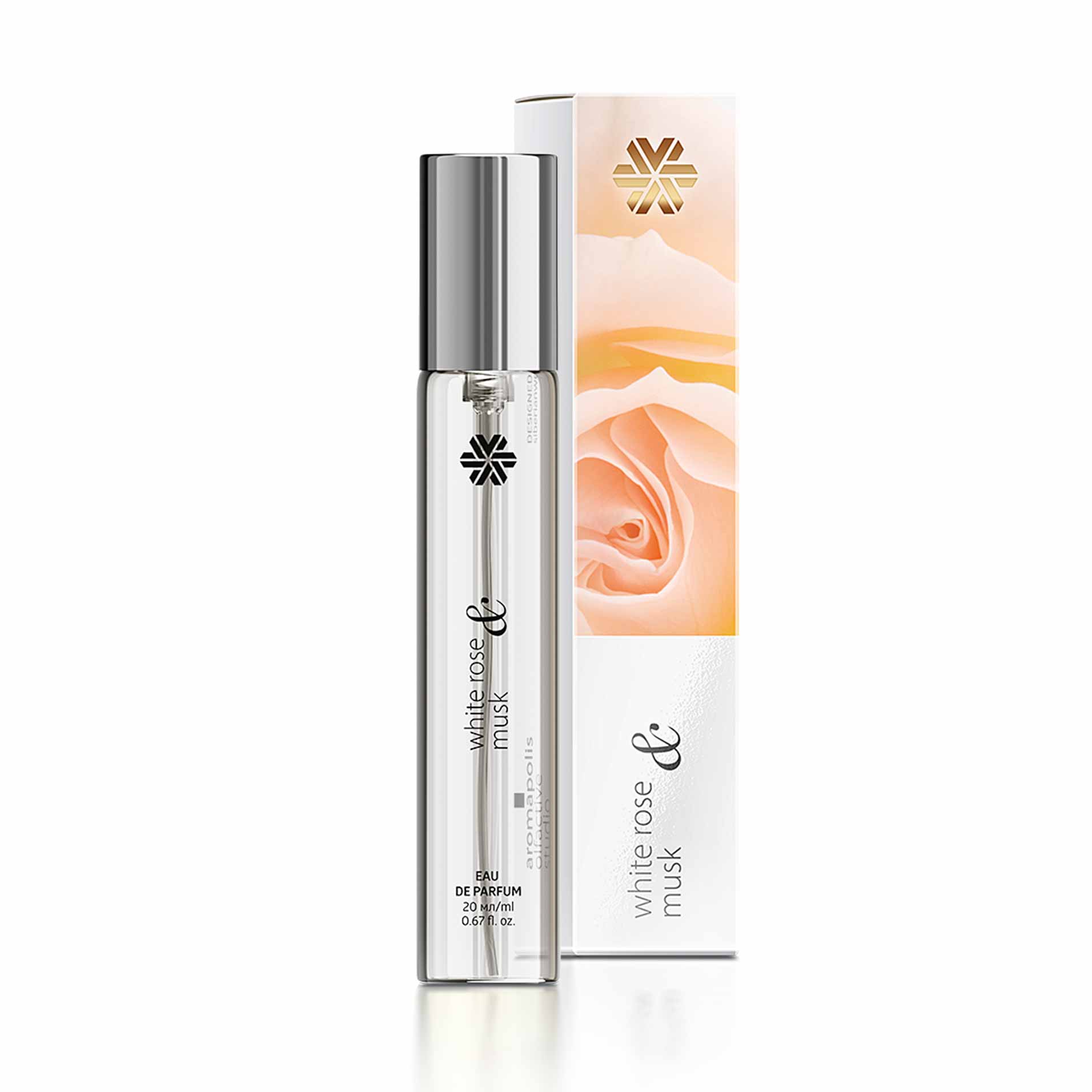 White Rose & Musk, оби атр, 20 мл