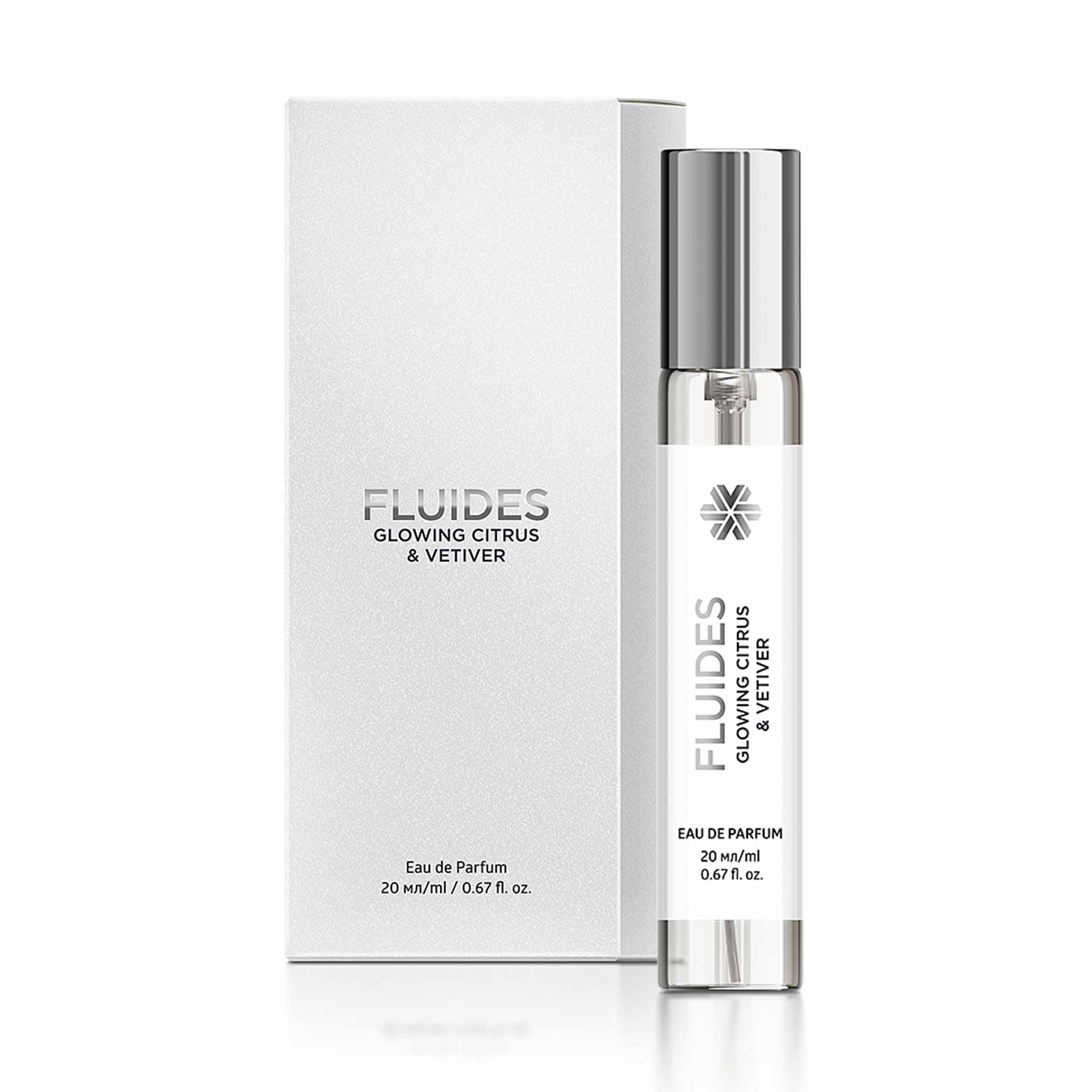 FLUIDES Glowing Citrus & Vetiver, оби атр, 20 мл
