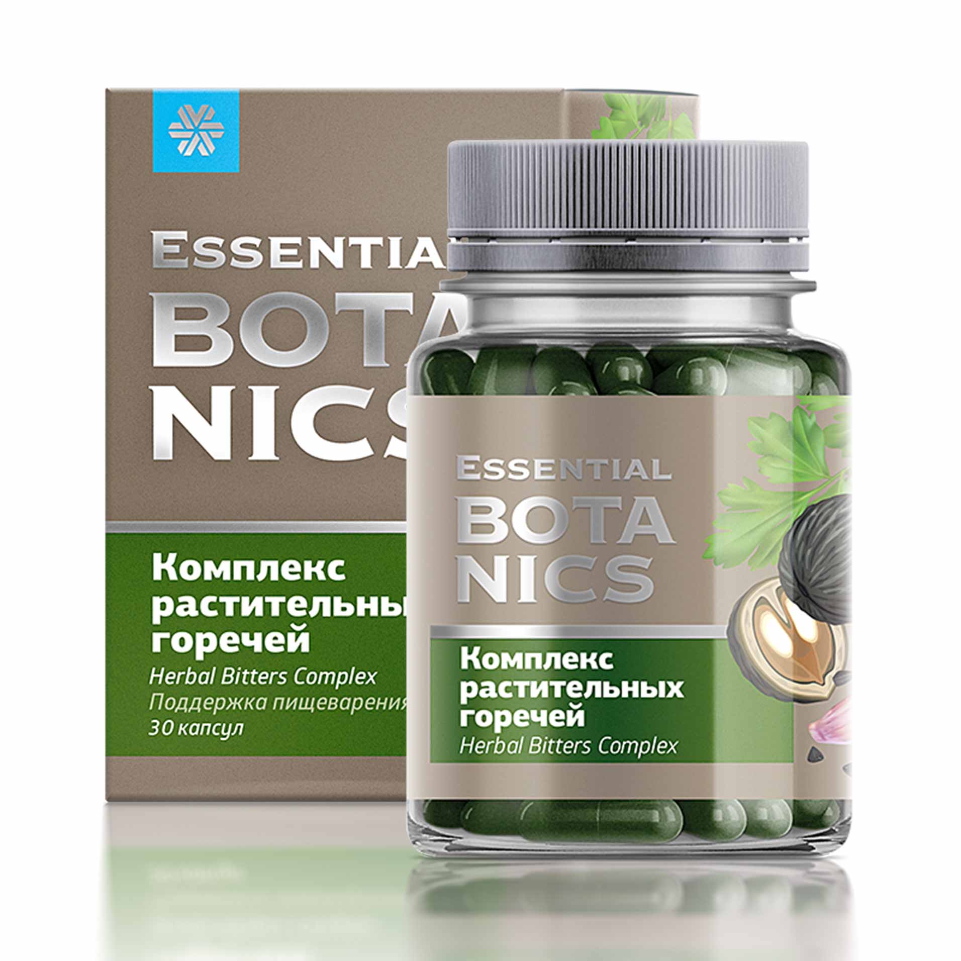 Комплекси талхиҳои растанӣ, 30 капсула