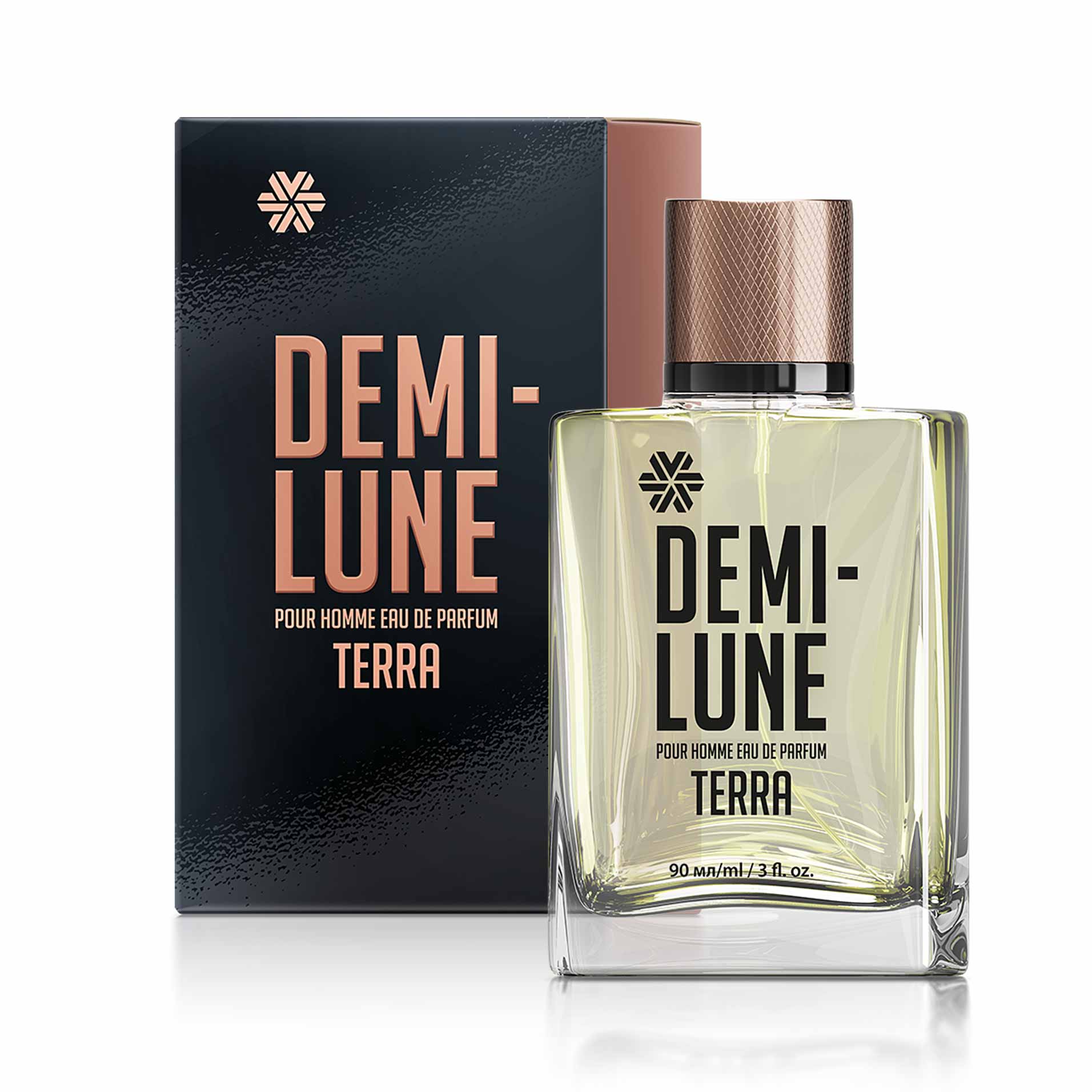 Demi-Lune Terra, оби атр барои мардон, 90 мл